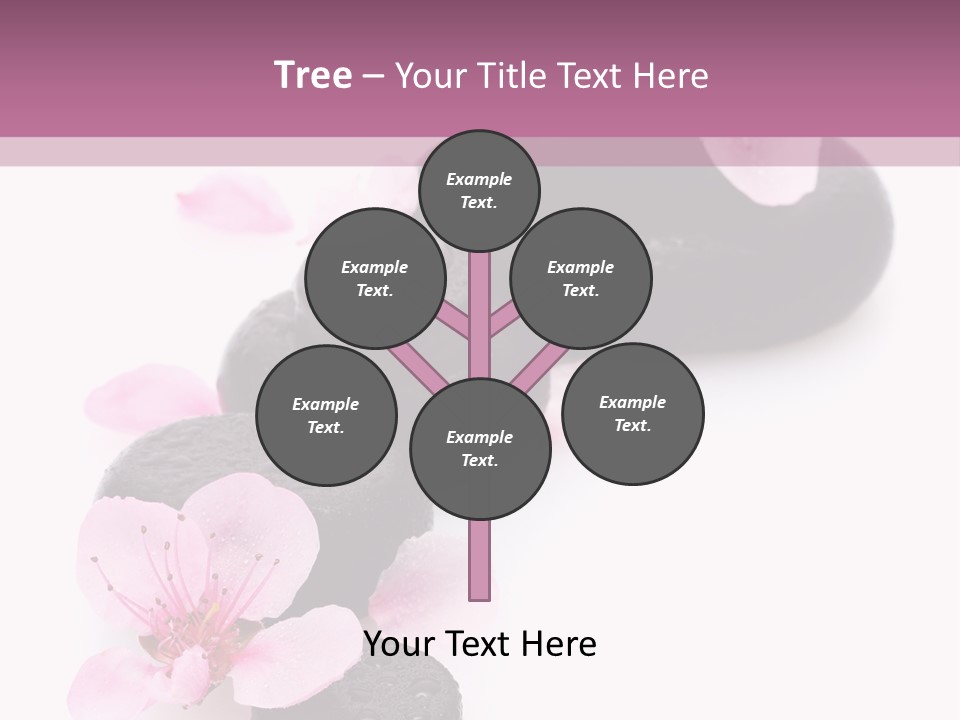 Chinese Rock Water PowerPoint Template