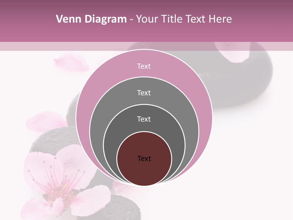 Chinese Rock Water PowerPoint Template