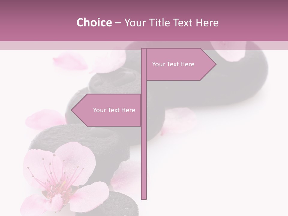 Chinese Rock Water PowerPoint Template