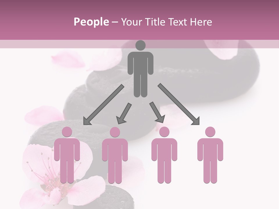 Chinese Rock Water PowerPoint Template