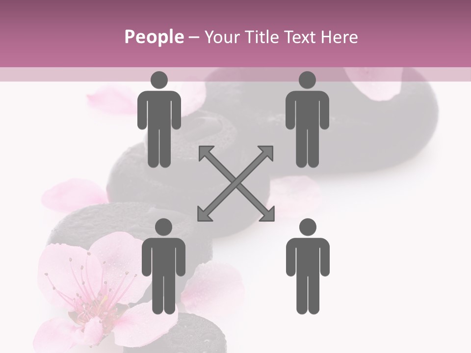 Chinese Rock Water PowerPoint Template