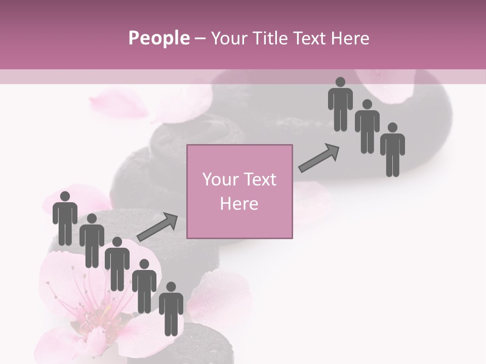Chinese Rock Water PowerPoint Template