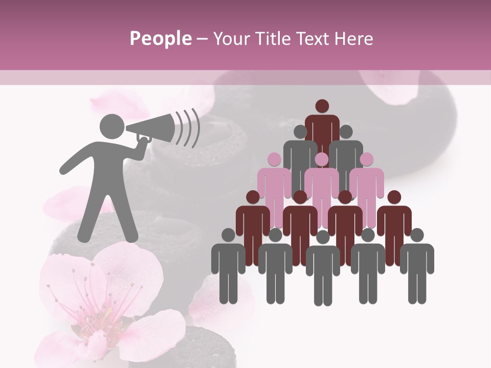 Chinese Rock Water PowerPoint Template