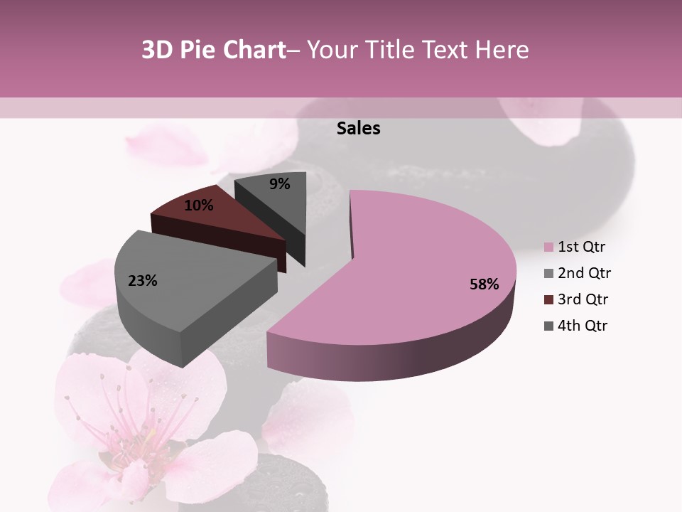Chinese Rock Water PowerPoint Template