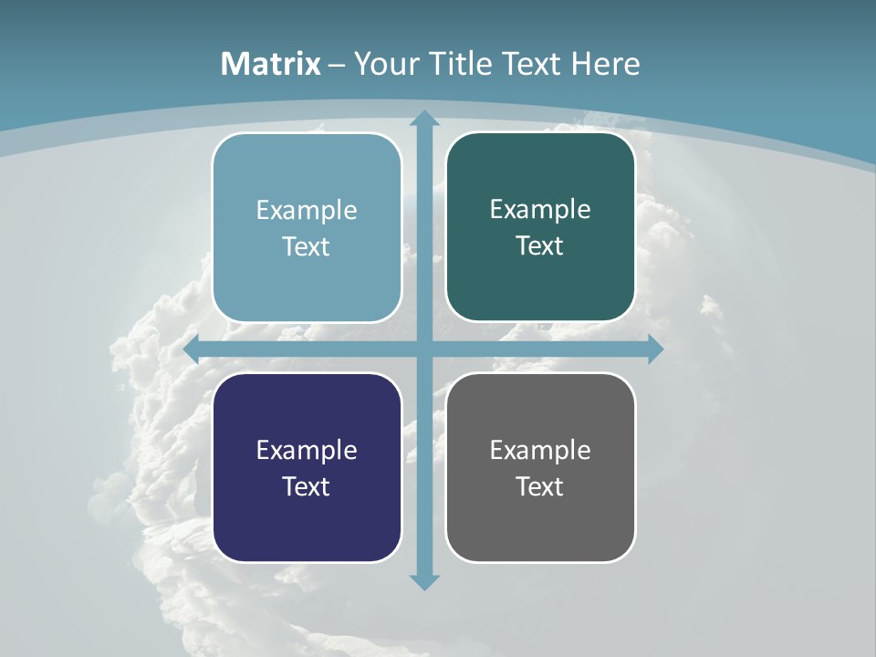 Water Terrain Environment PowerPoint Template