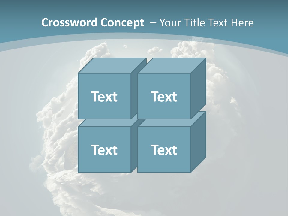 Water Terrain Environment PowerPoint Template