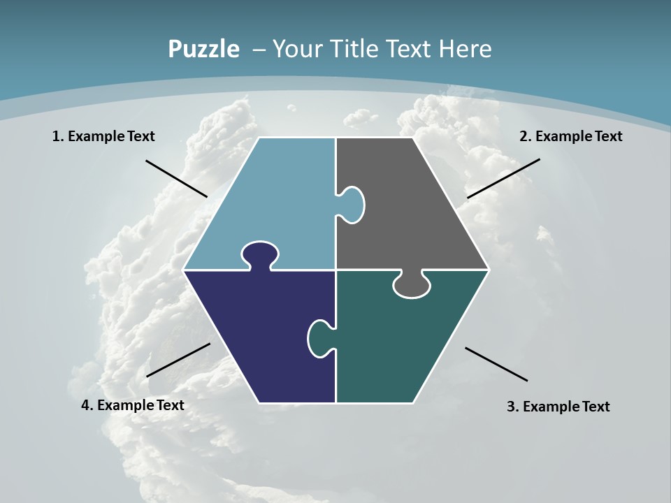 Water Terrain Environment PowerPoint Template