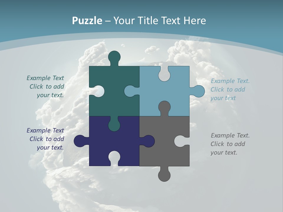 Water Terrain Environment PowerPoint Template