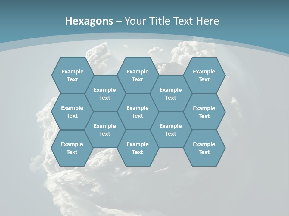 Water Terrain Environment PowerPoint Template