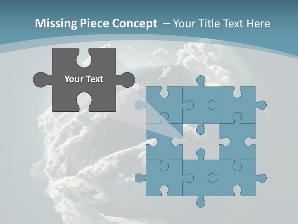 Water Terrain Environment PowerPoint Template