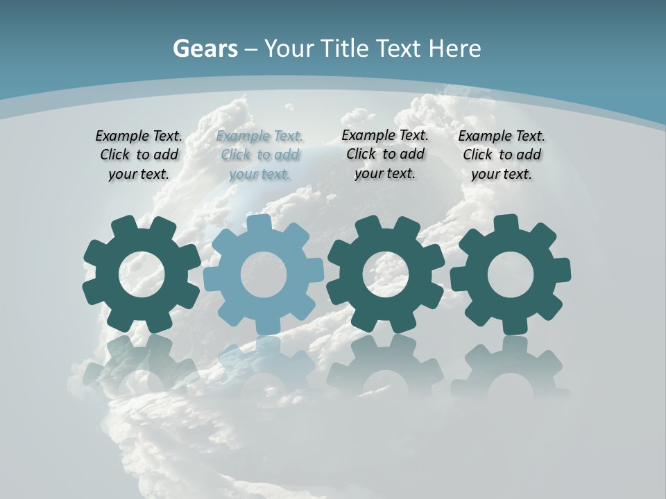 Water Terrain Environment PowerPoint Template