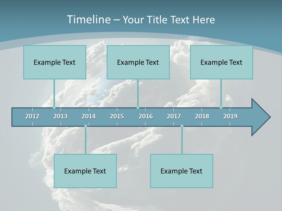 Water Terrain Environment PowerPoint Template