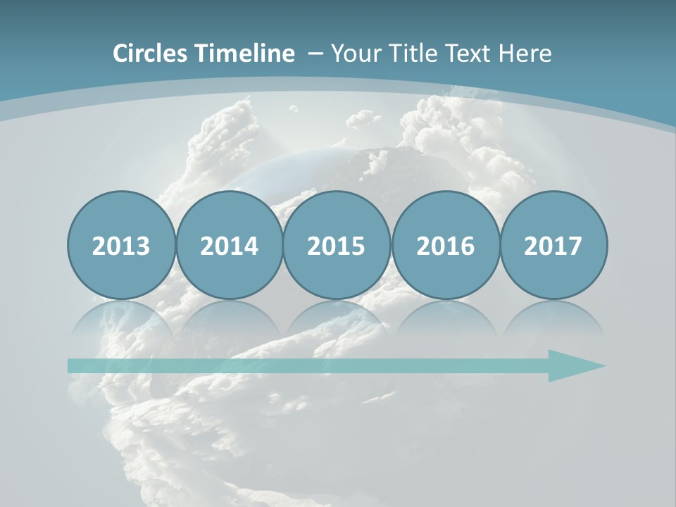 Water Terrain Environment PowerPoint Template