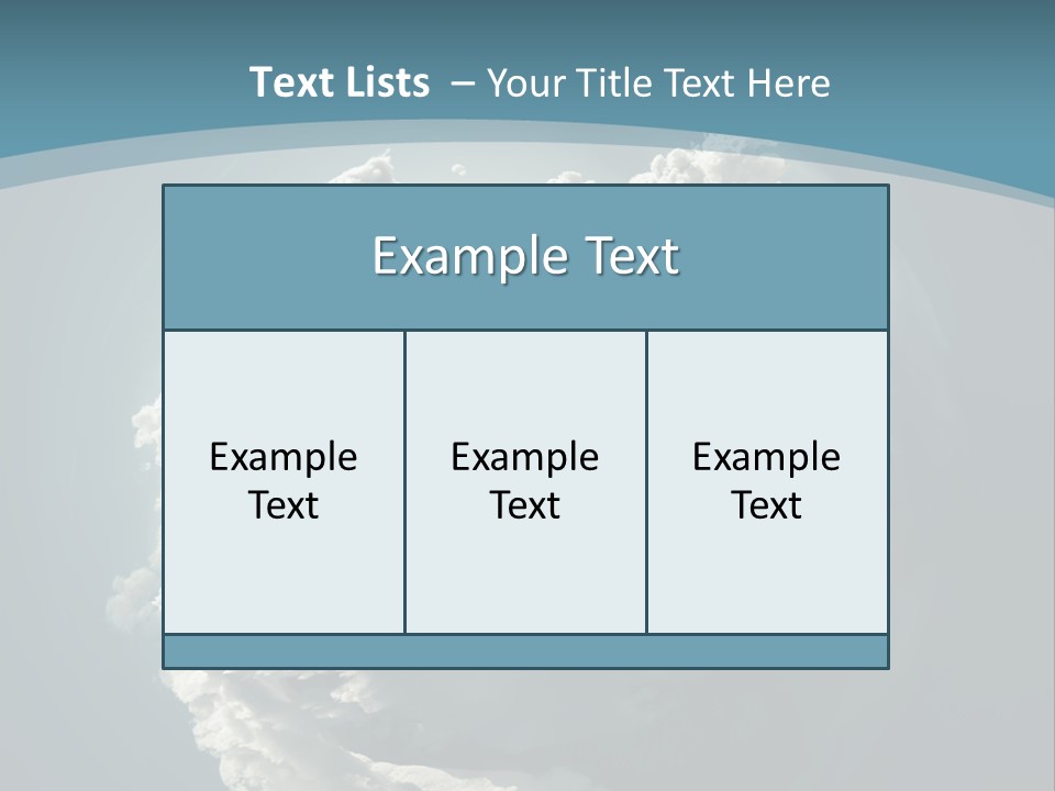 Water Terrain Environment PowerPoint Template