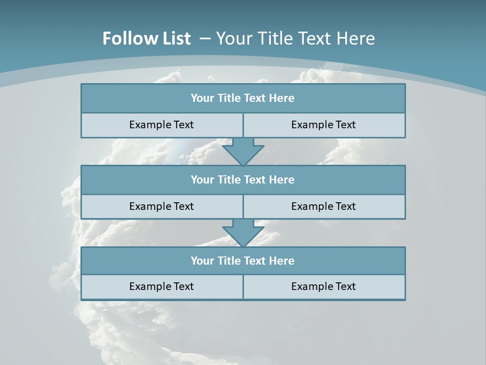 Water Terrain Environment PowerPoint Template