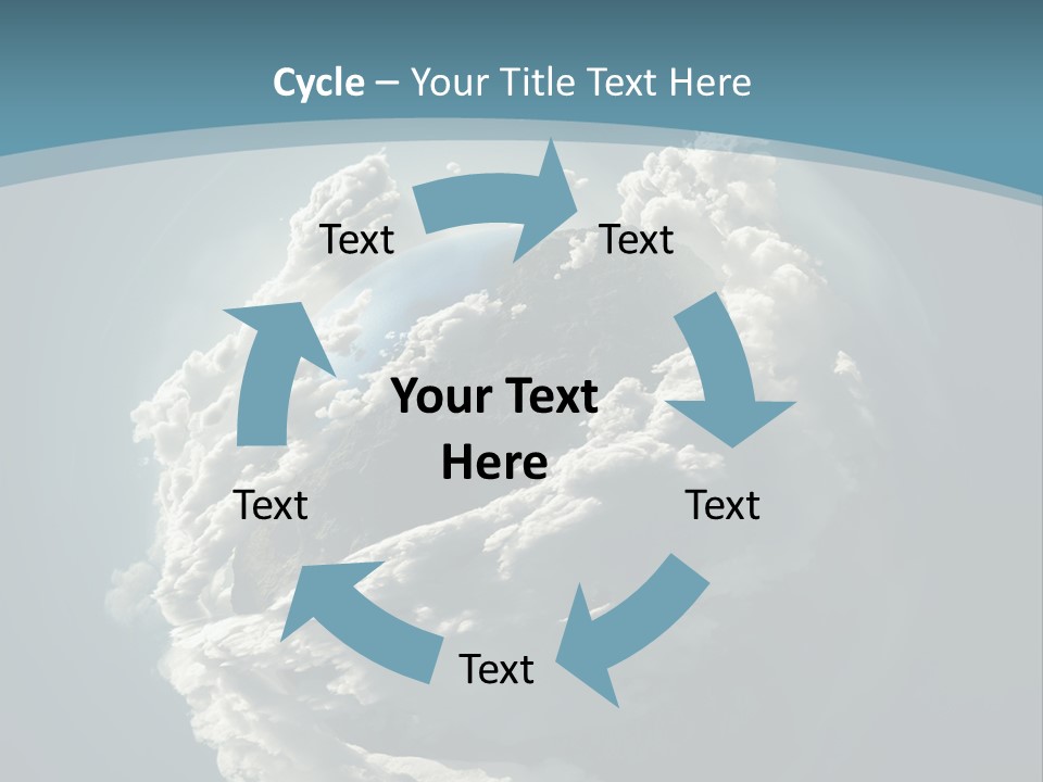 Water Terrain Environment PowerPoint Template