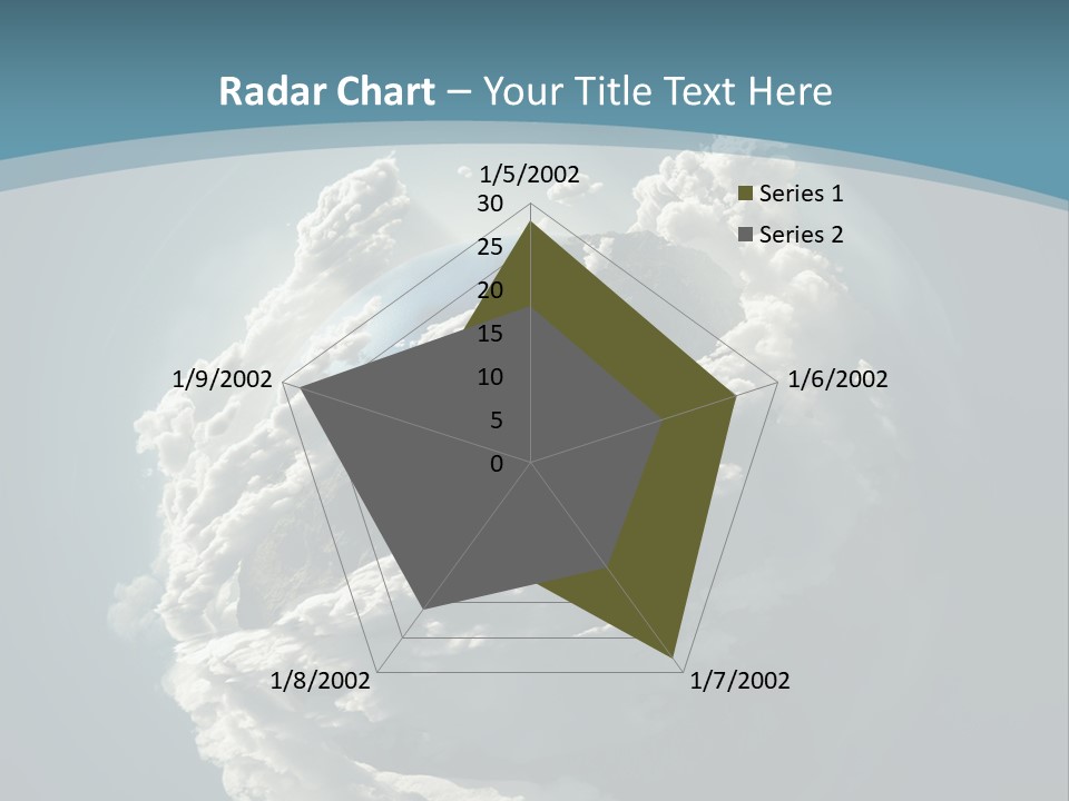 Water Terrain Environment PowerPoint Template
