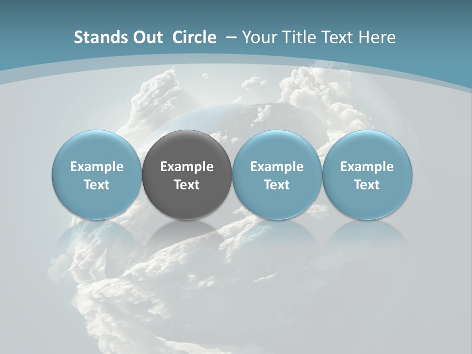 Water Terrain Environment PowerPoint Template