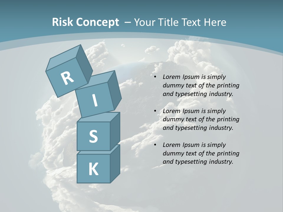 Water Terrain Environment PowerPoint Template