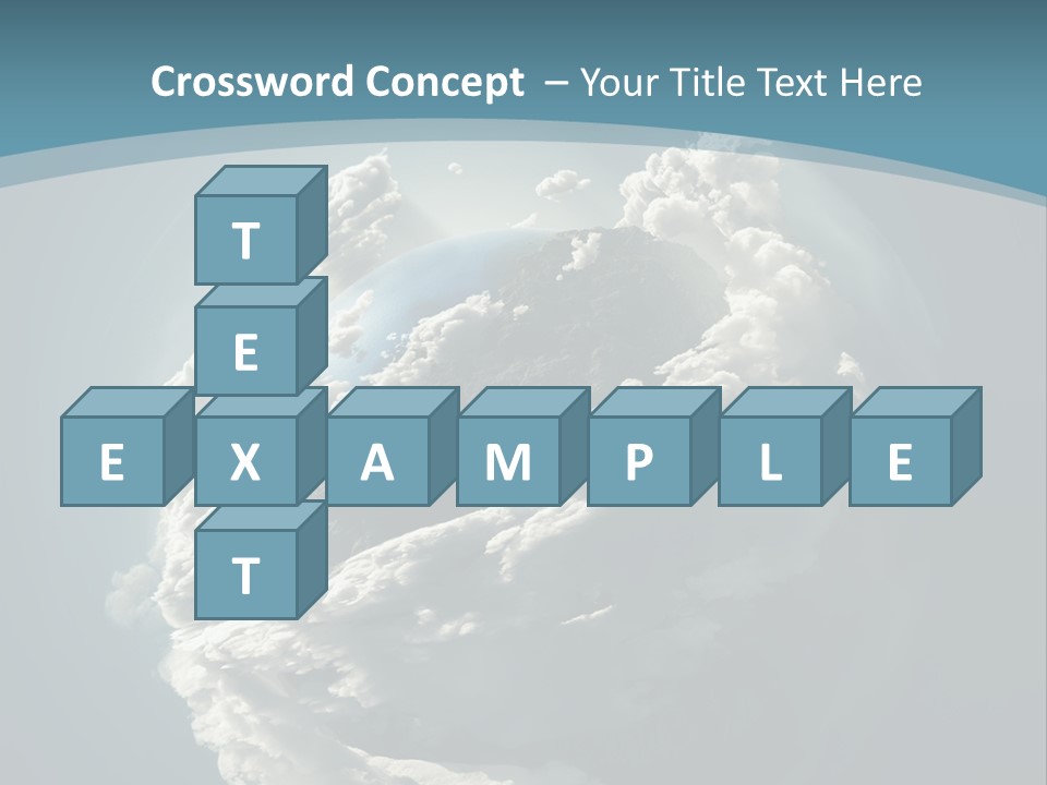Water Terrain Environment PowerPoint Template