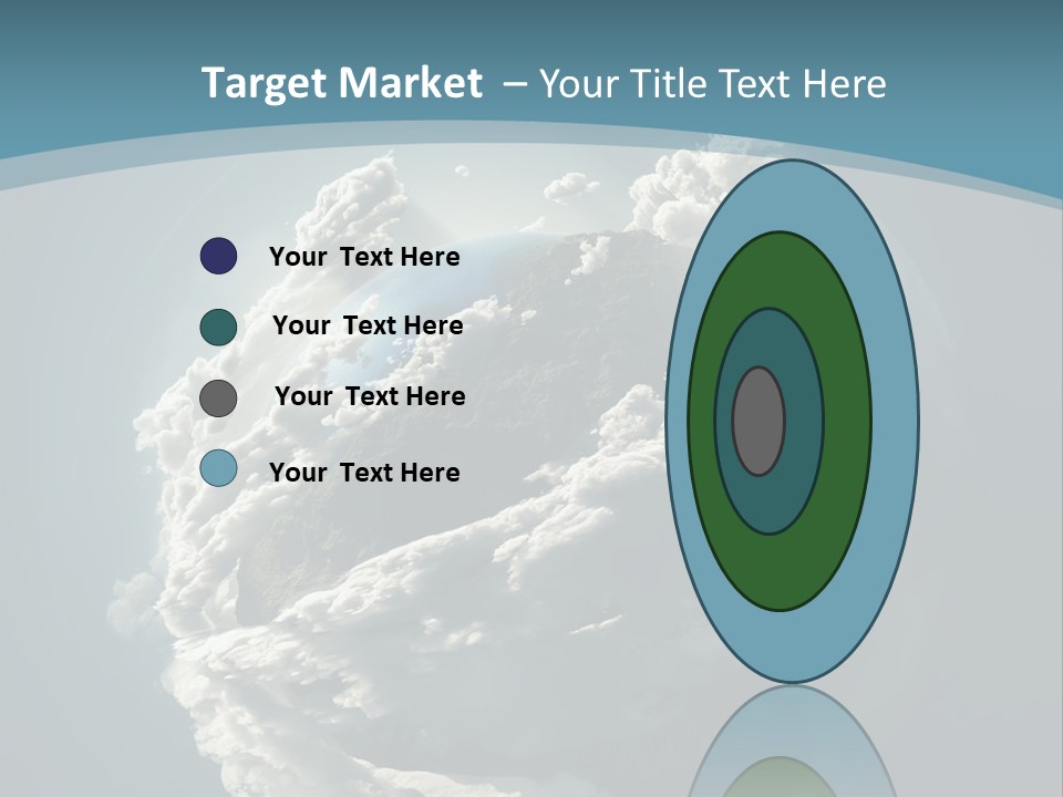 Water Terrain Environment PowerPoint Template