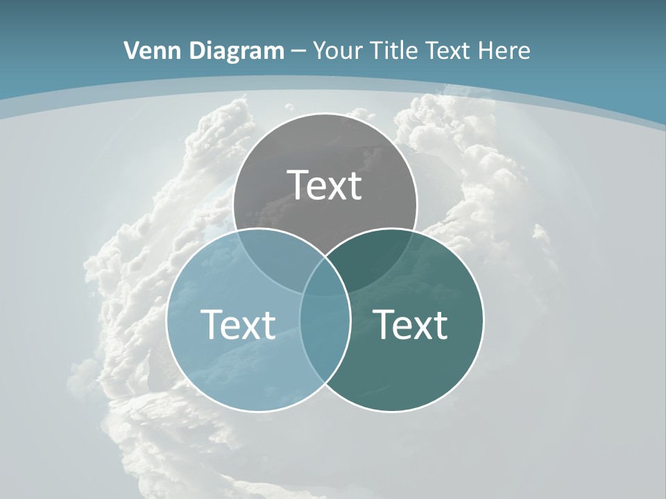 Water Terrain Environment PowerPoint Template