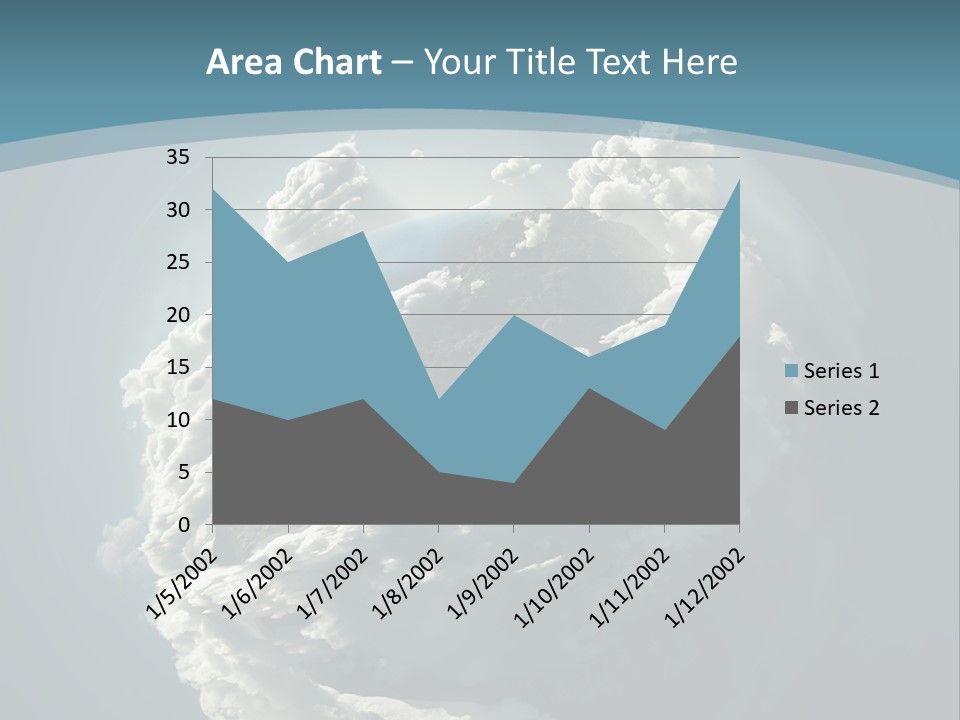 Water Terrain Environment PowerPoint Template