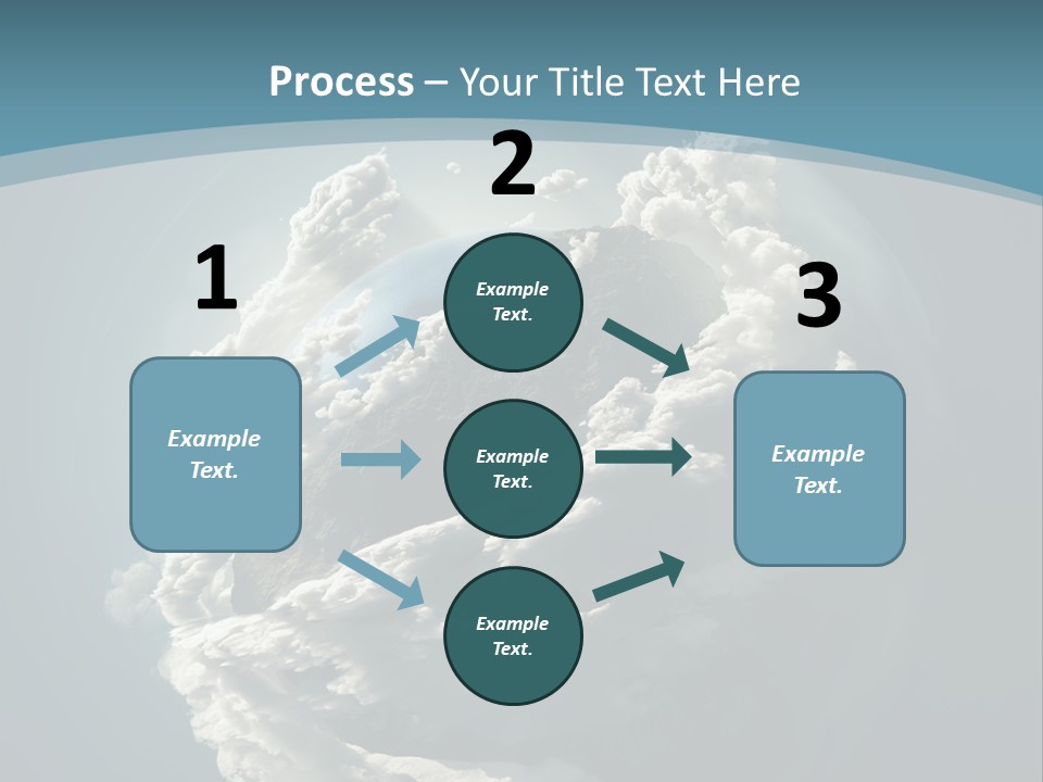 Water Terrain Environment PowerPoint Template