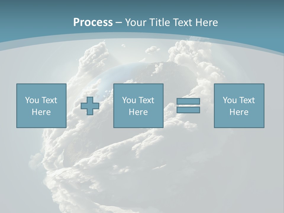Water Terrain Environment PowerPoint Template