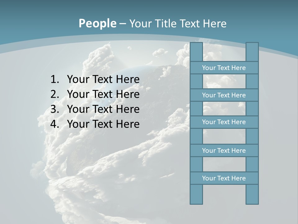 Water Terrain Environment PowerPoint Template
