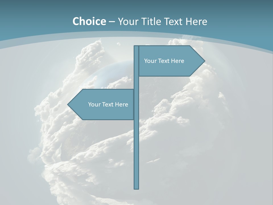 Water Terrain Environment PowerPoint Template