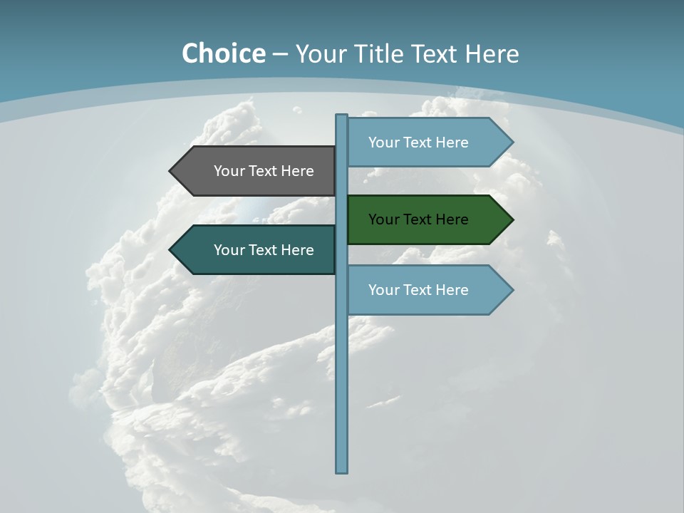 Water Terrain Environment PowerPoint Template