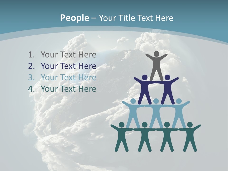 Water Terrain Environment PowerPoint Template