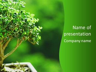 Hobby Flora Earth PowerPoint Template