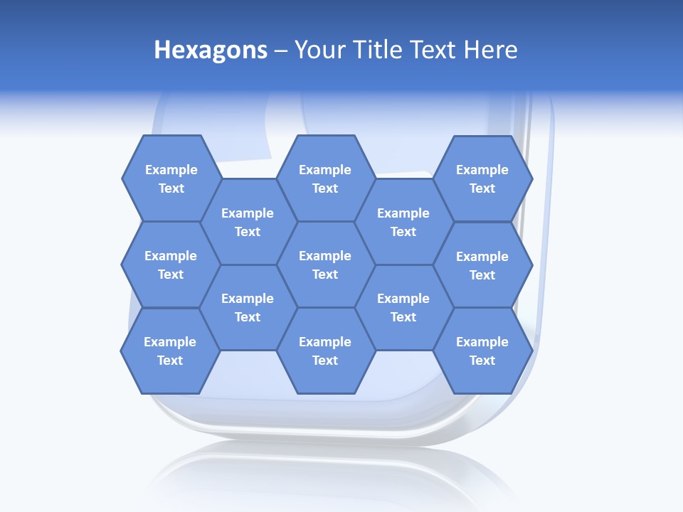 White Blue Recommendation PowerPoint Template