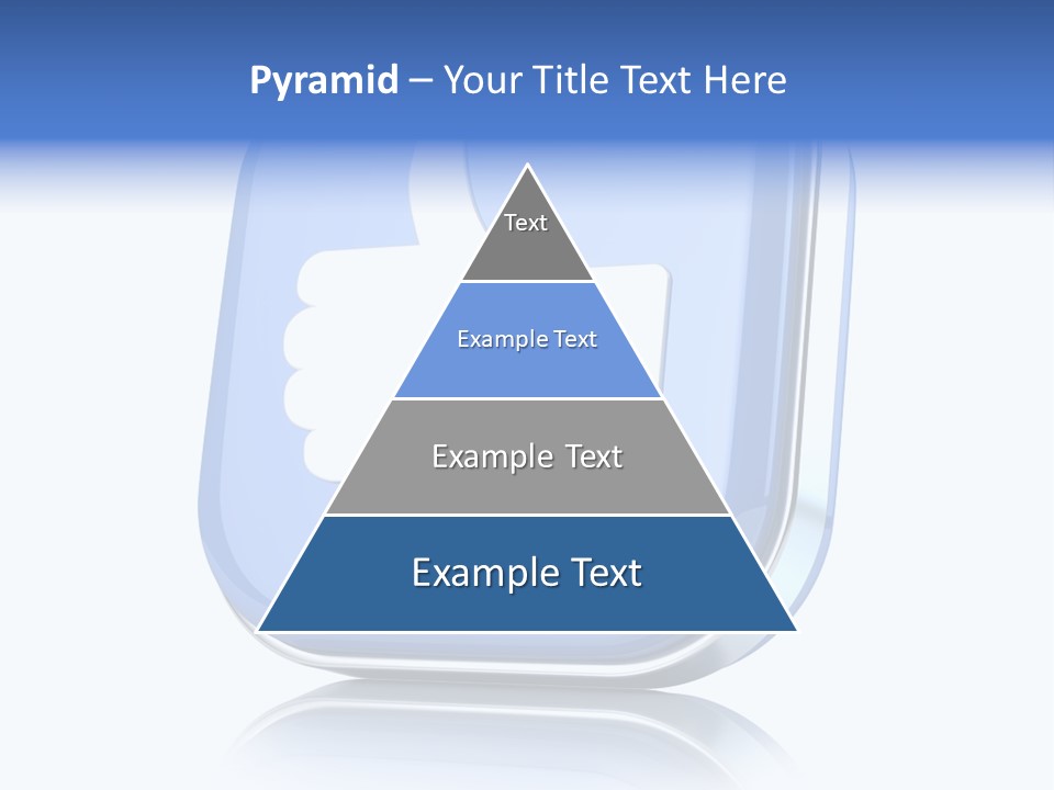 White Blue Recommendation PowerPoint Template