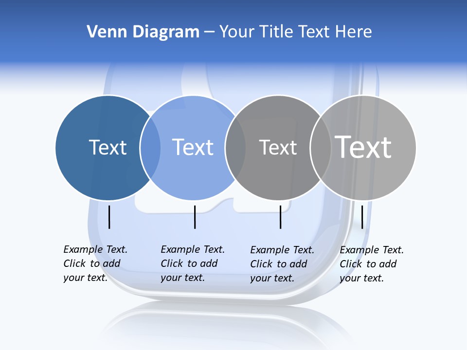 White Blue Recommendation PowerPoint Template