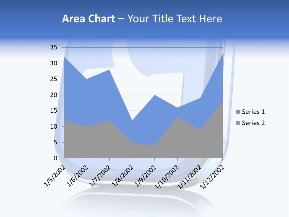 White Blue Recommendation PowerPoint Template