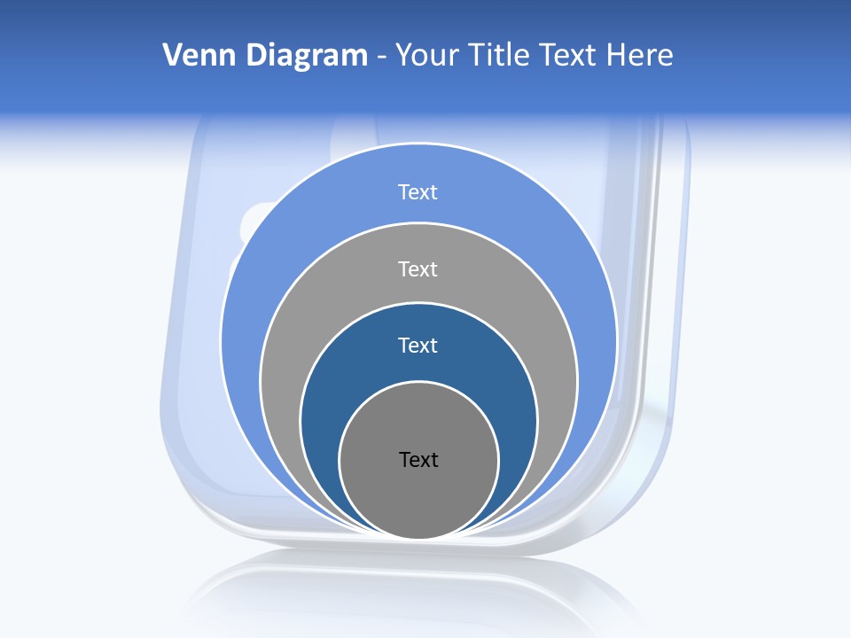 White Blue Recommendation PowerPoint Template