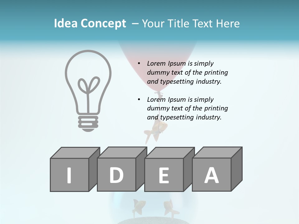 Think Winner Symbol PowerPoint Template