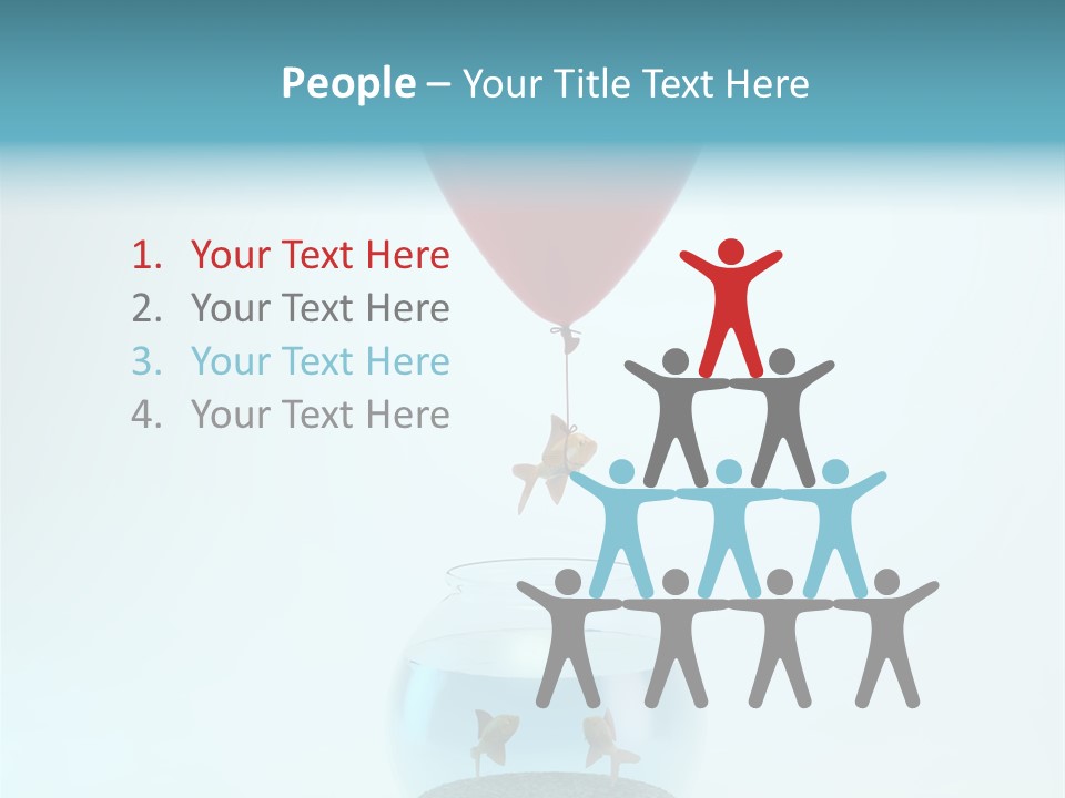 Think Winner Symbol PowerPoint Template