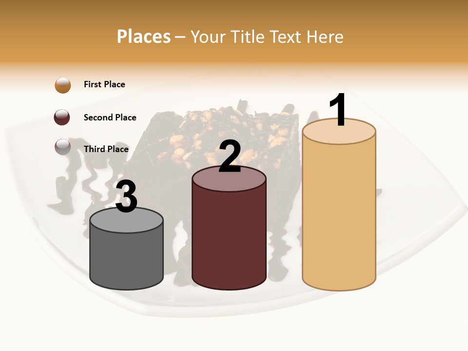 Slice Fattening Bakery PowerPoint Template