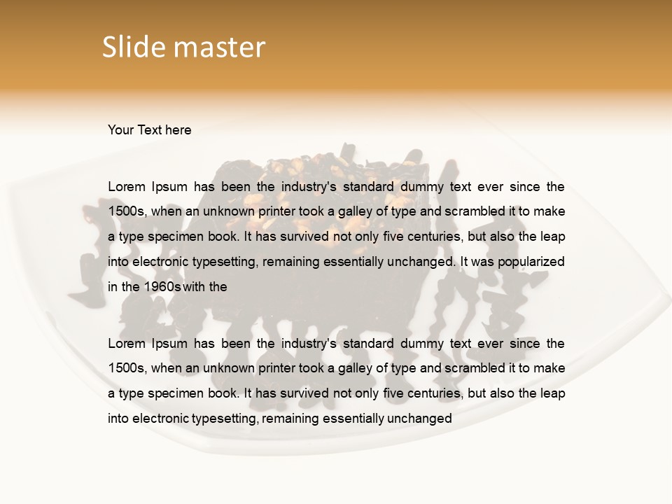 Slice Fattening Bakery PowerPoint Template