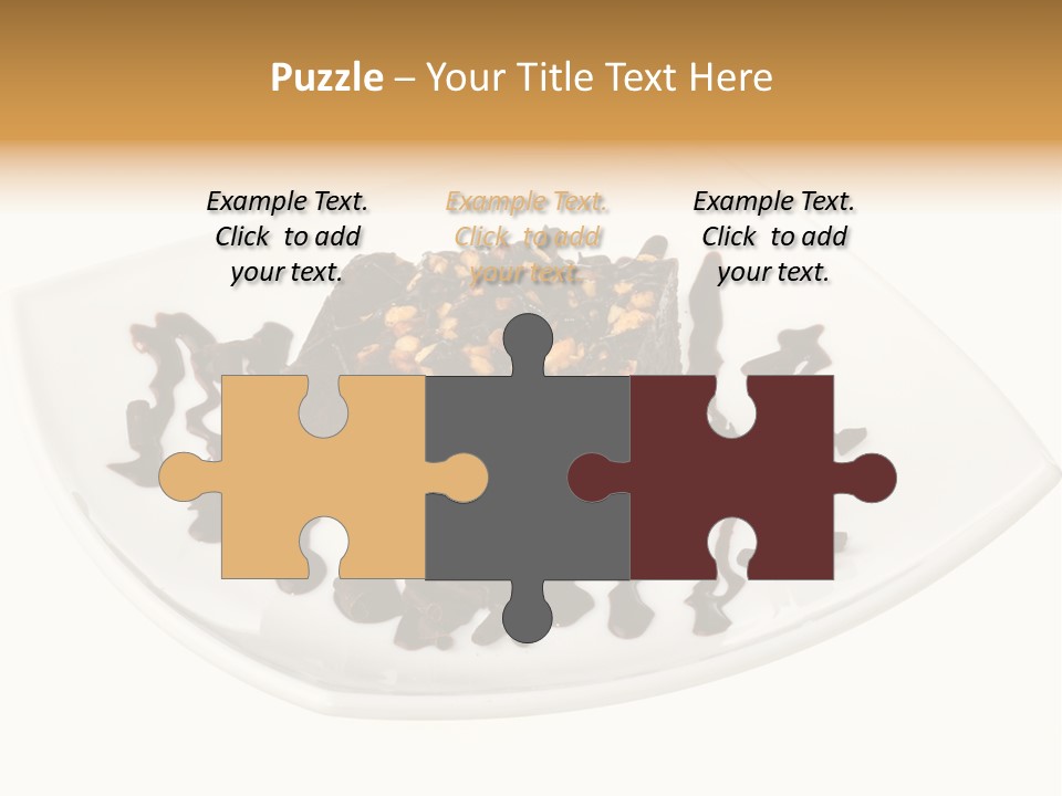 Slice Fattening Bakery PowerPoint Template