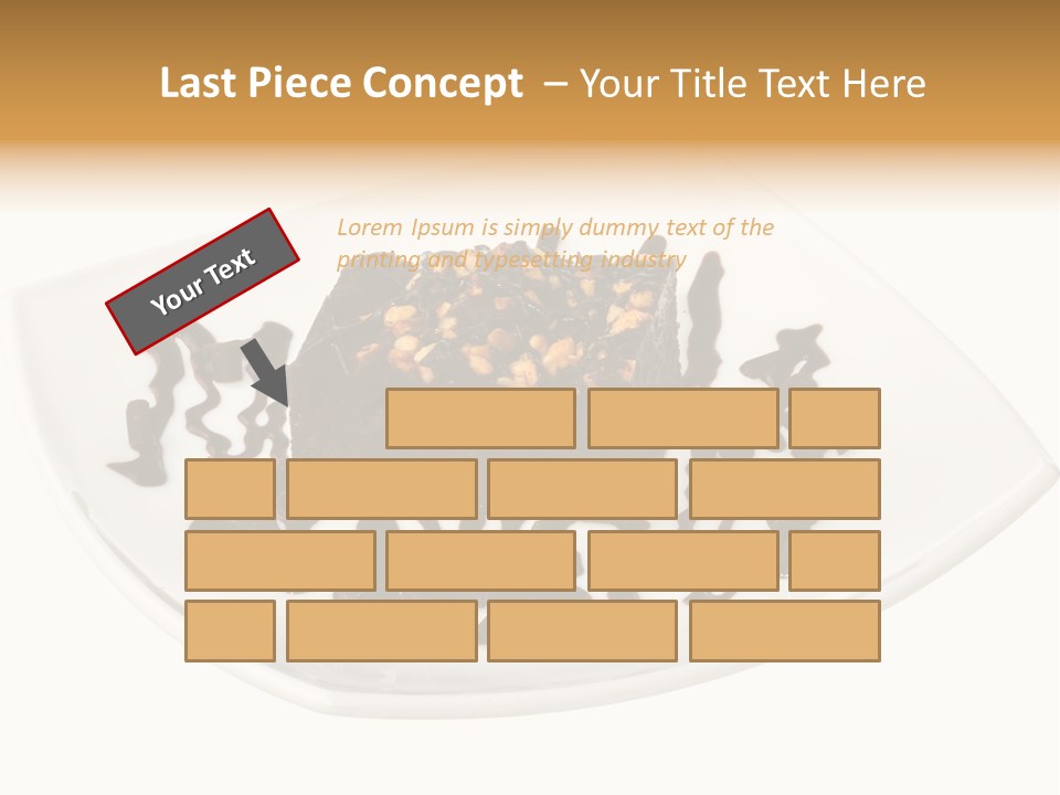 Slice Fattening Bakery PowerPoint Template