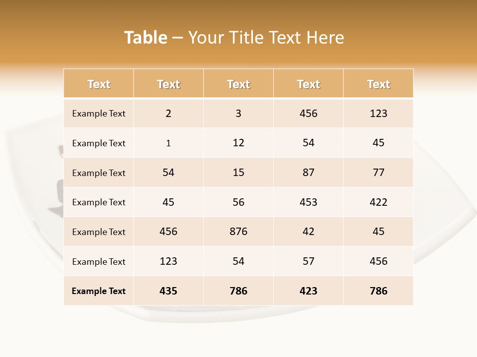 Slice Fattening Bakery PowerPoint Template