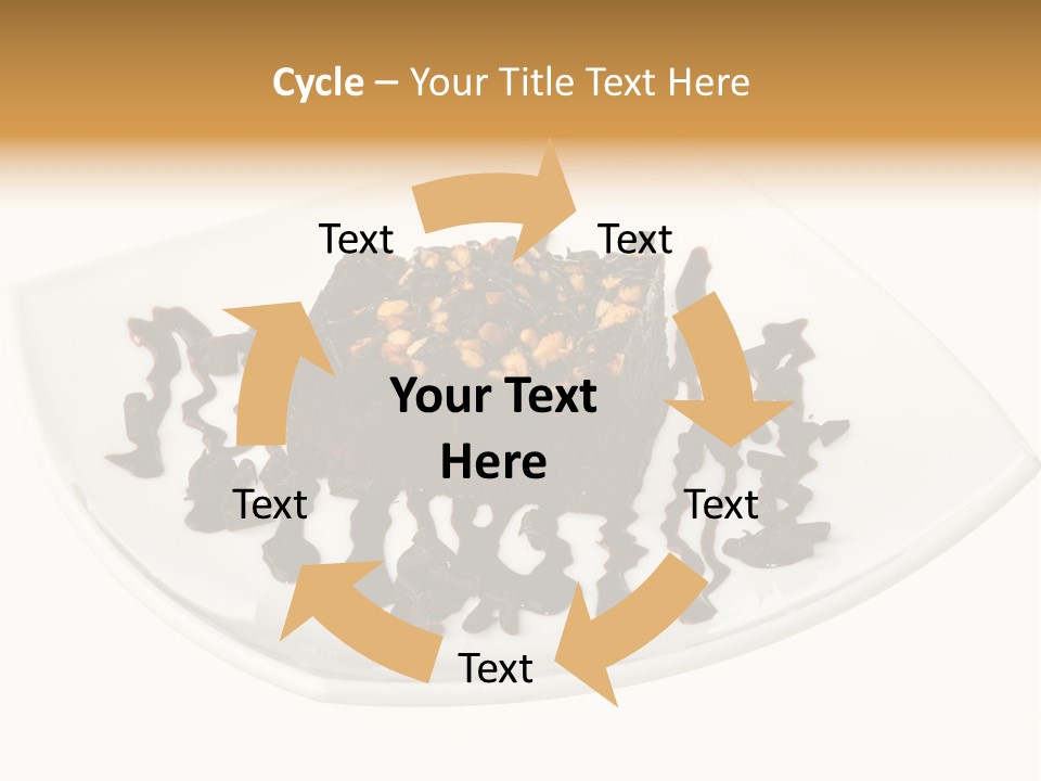 Slice Fattening Bakery PowerPoint Template