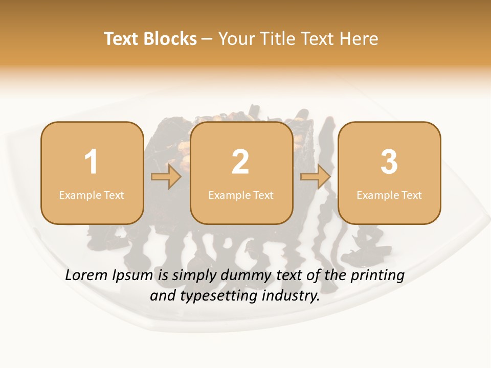 Slice Fattening Bakery PowerPoint Template