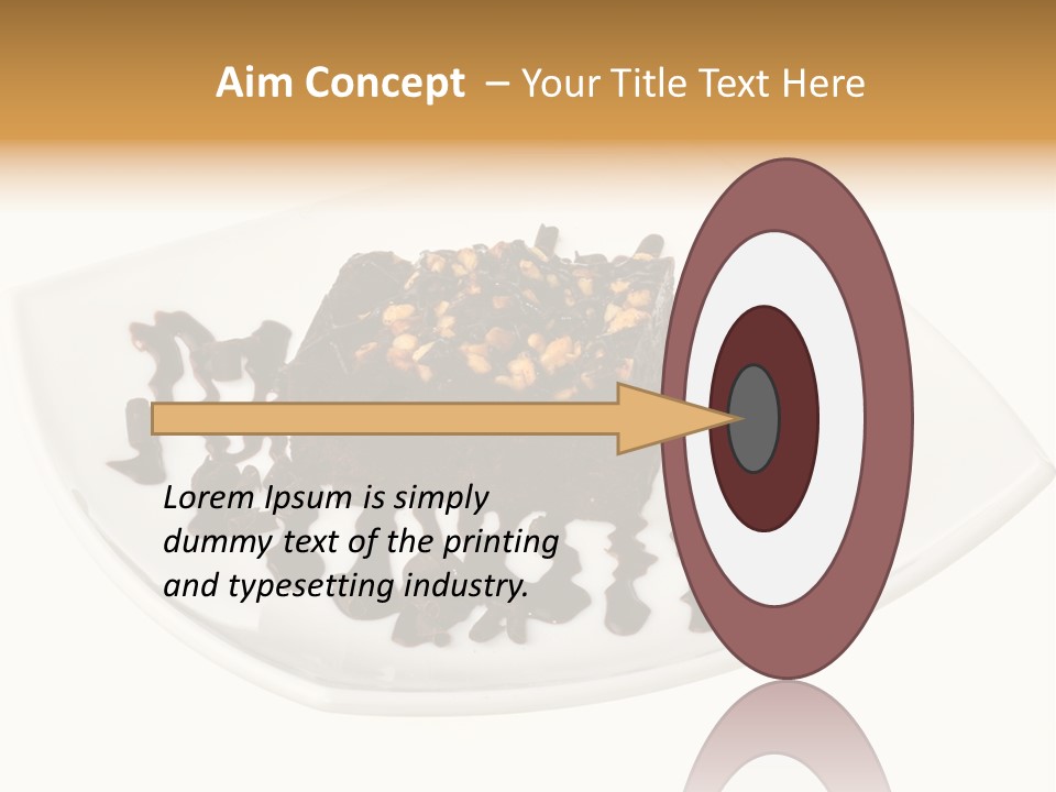 Slice Fattening Bakery PowerPoint Template