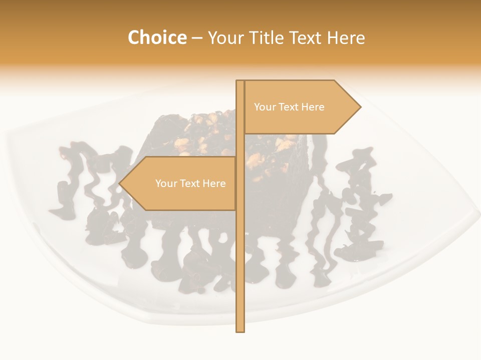 Slice Fattening Bakery PowerPoint Template